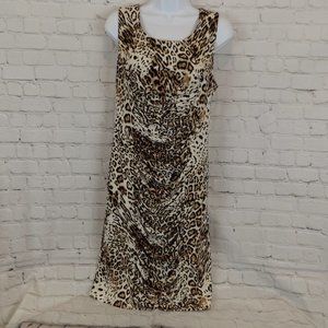 Calvin Klein Animal Print Dress - 12